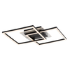 Rabalux Plafonjera Ottavia, LED, 28W, 3000K, 70x47cm, Crna