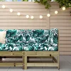 Kutna sofa od impregnirane borovine s jastucima