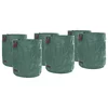 Vreće za otpad u vrtu 12 pcs Zelena 79 x 79 x 99,5 cm