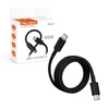 KEDO USB kabel USB-C na USB-C, 2 m, 5A, 100W, PD, črn