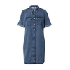 VERO MODA Dolga srajca Jennie moder denim
