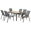 Gardenson Vrtni Set Amalfi, 7-Delni, Siva