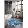 Lessentiel Maison Set prostirki za kupatilo CT-5291, 2 Komada, Plava