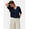 Vero Moda Srajca Rosie 10346914 Mornarsko modra Loose Fit
