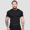 GymBeam Static Seamless T-shirt Black