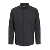 JACK & JONES Srajca JJEField pegasto črna
