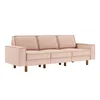 ATELIER DEL SOFA Sofa sa 3 sedišta Sparrow Extra 3 Salmon Walnut