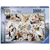 Ravensburger puzzle (slagalice) 1000pcs Ptice na okupu RA19649