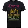 The Doors Majica Gradient Show Poster Unisex Black L