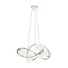 Wofi 7014-807 - LED luster na sajli NANCY 8xG9/3,5W/230V sjajni hrom