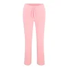 Juicy Couture Petite Hlače TINA svetlo roza/srebrna