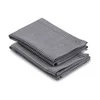 Kela Tkanina KL-12877 CAJA 2 kosa 55 % bombaž/45 % bambus siva 32 x 32 cm