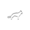 Dog/wolf-shaped biscuit cutter, 10 x 6 cm, stainless steel - Westmark