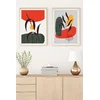 Wallity Uramljena slika Huhu45, 35x50 cm , 2 dela