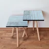 HANAH HOME Set 2 stočića 2Shp119 Blue