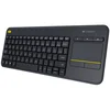 LOGITECH K400 Plus Wireless Touch Keyboard - BLACK - US INTL
