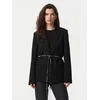 KARL LAGERFELD JEANS Blazer  črna / bela
