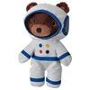 AFTONSPARV Plišasta igrača astronavt, medved, 28 cm