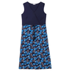 SHEEGO Obleka modra/marine/azur/bela