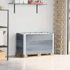 Vidaxl vidaXL Paletne ograje, 3 kosi, sive, 100 x 50 cm, borov les