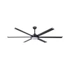 FARO 34203-130 - LED plafonski ventilator ROTTERDAM XL LED/32W/230V crna, prečnik 200 cm + daljinski upravljač