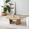 Hanah Home Klub sto Rock, 105x35x65 cm, Bež