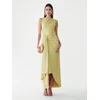 BWLDR Večerna obleka BELLIZE rumena
