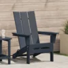 Sklopiva Adirondack stolica Mornarsko plava 80,5 x 74,5 x 92 cm