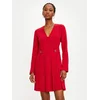 TWINSET Vsakodnevna obleka 242TT2171 Rdeča Loose Fit