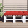 Jastuk za palete crveni 120 x 80 x 12 cm od tkanine