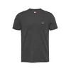 Tommy Jeans za moške. DM0DM20363 Marmorirana majica ekstra tankega kroja črna (L), Črna, Priložnostno, Bombaž, Kratek ro