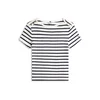 TOMMY HILFIGER Majica nočno modra/bela