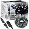 Springos novoletne lučke 500 LED (6500K, 8 funkcij), 25+2,5m