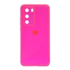 Maska Air Neon Silicone za Huawei P40, Roze