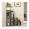 HANAH HOME Polica za knjige Sule Anthracite