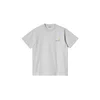 Carhartt WIP majica s kratkimi rokavi American Script siva