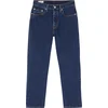 LEVIS Kavbojke 501 CROP, modra