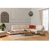 Atelier del Sofa Ugaona garnitura Tulip 97x80x313 cm, Bež