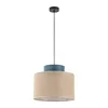 TK Lighting Viseča svetilka DUO iz jute zelene barve 3256 TK Lighting