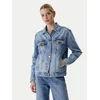 Guess Jeans jakna W6RN73 D6833 Modra Regular Fit
