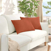 Jastučići za sofu 2 pcs Crvena narančasta 60 x 40 cm