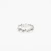 Prstan MAPLE Star Ring Medium Silver 925 8