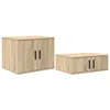 Ormarić za pohranu 2 pcs Sonoma hrast 103 x 41 x 40 cm