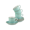 Creatable Kavni Servis Vintage Nature Aqua, 8-Delni