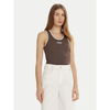 Max Mara Leisure Top Sax 2516941027 Rjava Slim Fit