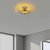 Opviq Luster Karsortel-N-641-1, 36x36x12cm, IP20, Zlatne boje