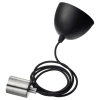 SKAFTET Set kablova, tekstil niklovano, 1.4 m