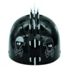 Alltoys Kolesarska čelada Pirati, črna, velikost M (55–58 cm)