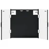 Kabinet za mete UTRECHT Crna 52,5 x 10,5 x 53,5 cm