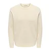 Only & Sons Pulover ONSTING volneno bela